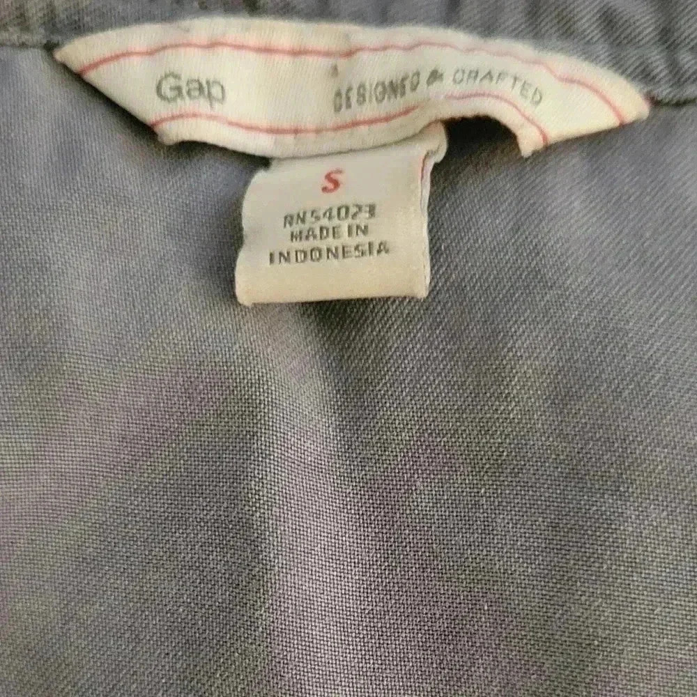 Gap Size Small Tencel Grey Tunic Top - Picture 5 of 5